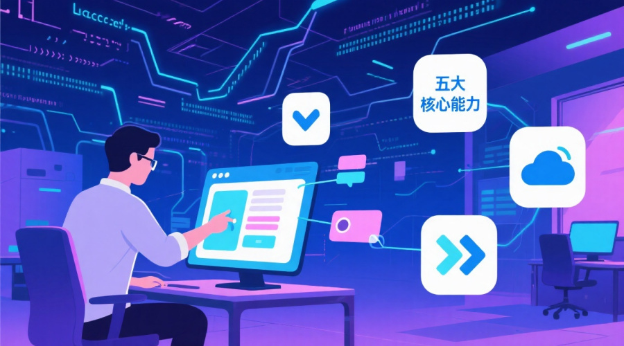 低代码开发是什么？五大核心能力与典型应用流程一览