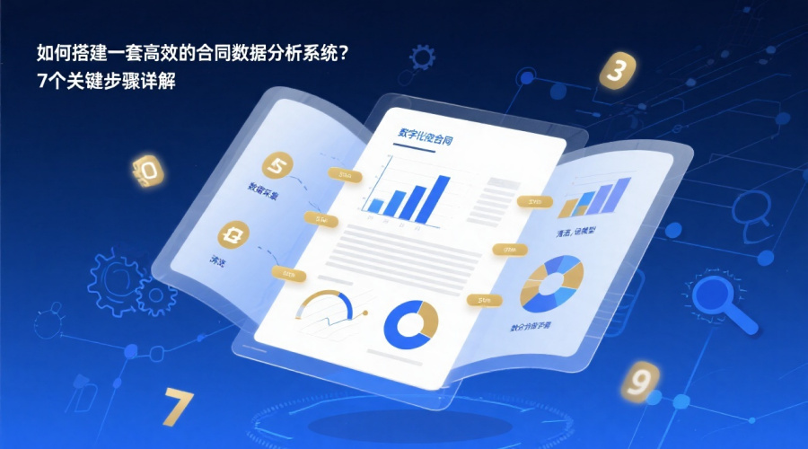 如何搭建一套高效的合同数据分析系统？7个关键步骤详解