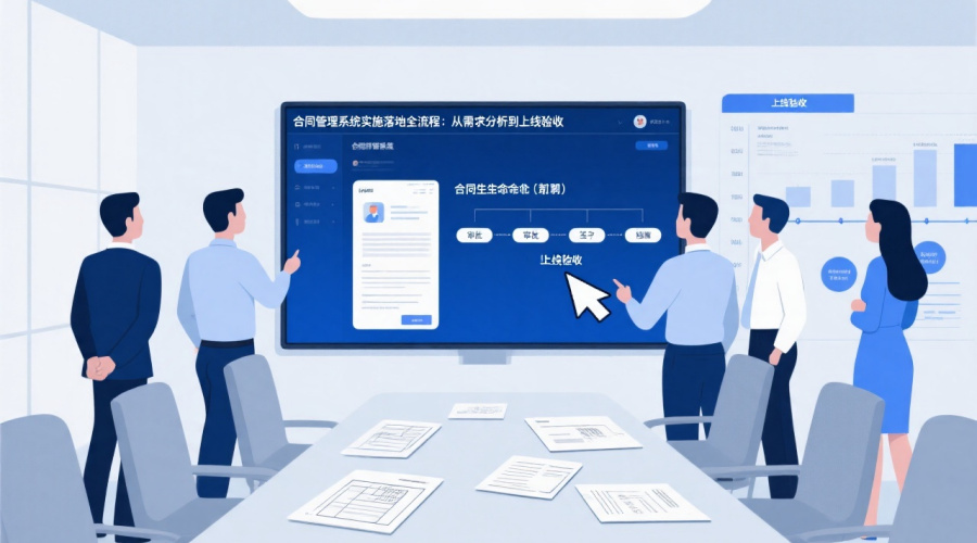 合同管理系统实施落地全流程：从需求分析到上线验收