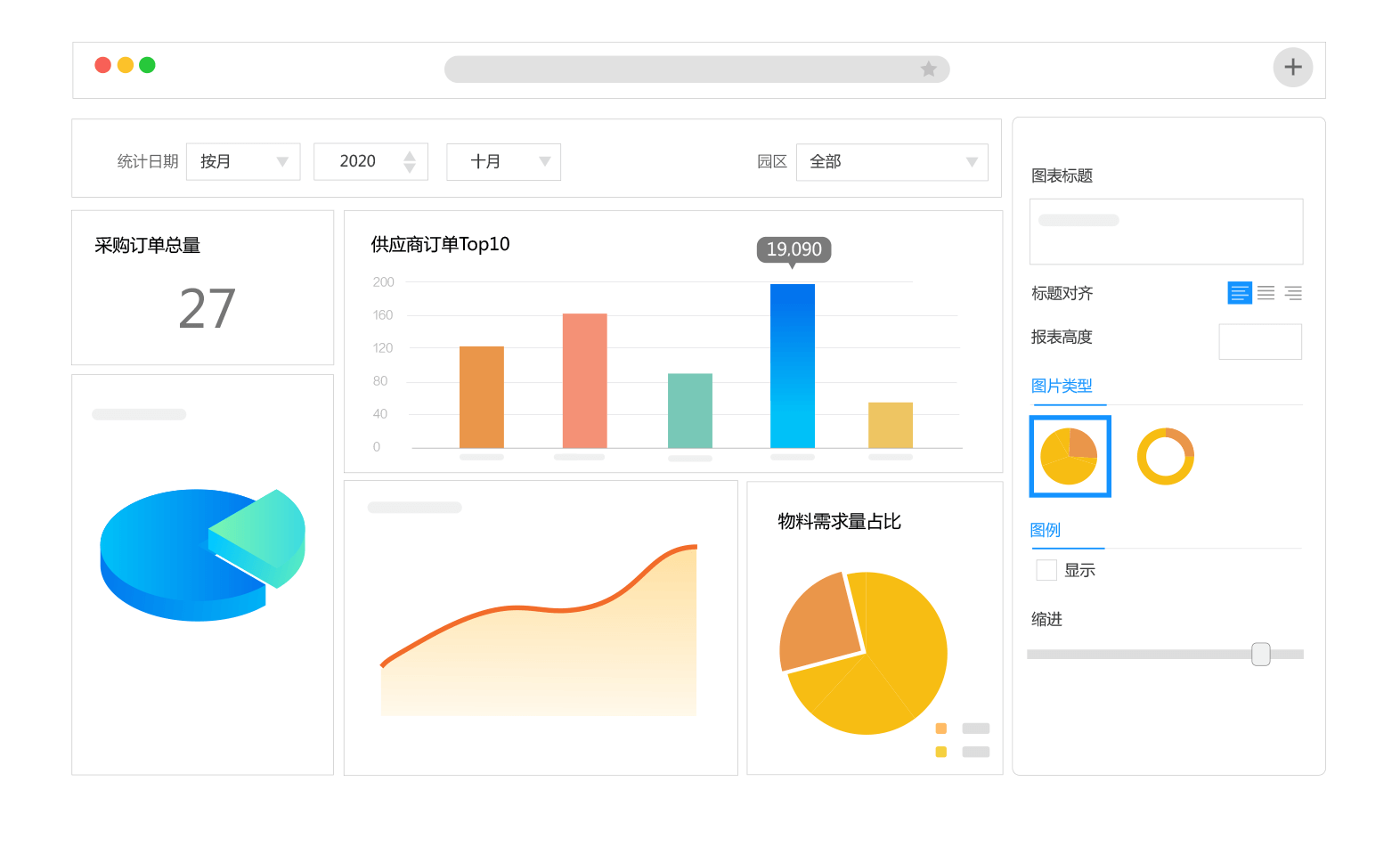 数据报表与可视化图表展示图
