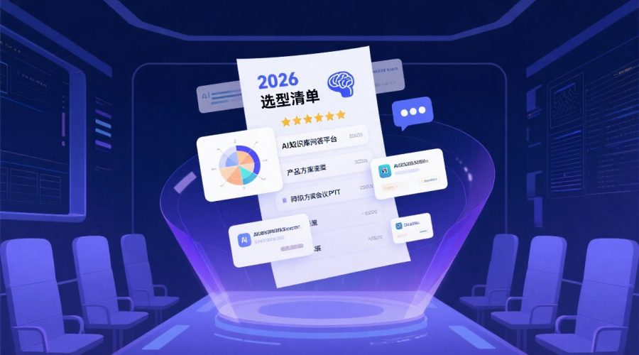 AI知识库问答系统选型清单：2026年主流开发平台对比