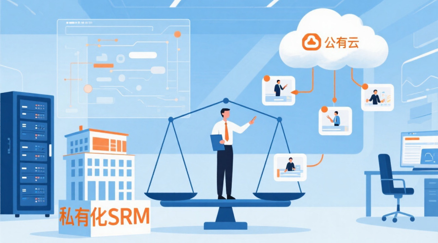 私有化SRM vs.公有云部署：三组真实案例教你做出正确决策
