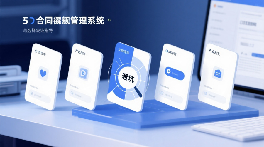 合同管理系统选型必读：五大主流产品对比与避坑指南