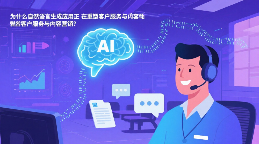 为什么自然语言生成应用正在重塑客户服务与内容营销？