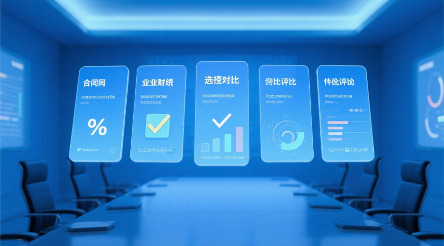 合同业财一体化系统选型对比：2026年六大主流方案功能与性价比评测
