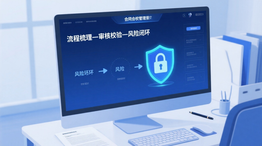 合同合规管理系统落地三步法：从流程梳理到风险闭环