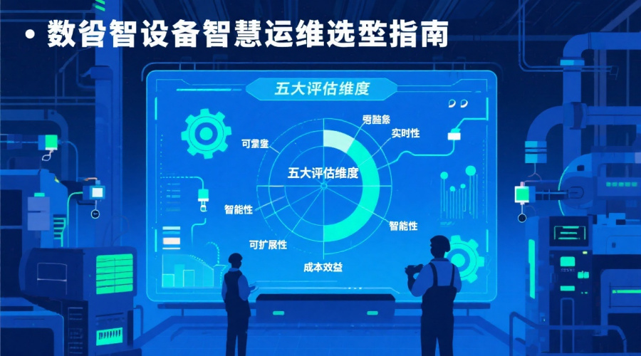 设备智慧运维系统选型指南：定义不同场景下的五大评估维度