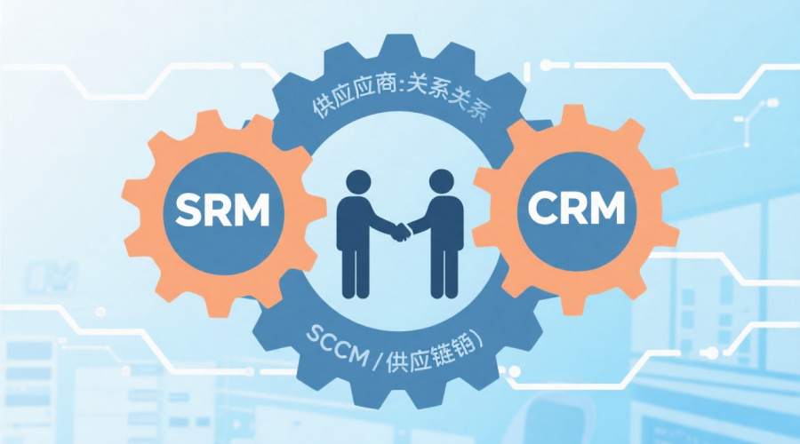 SRM（SupplierRelationshipManagement，供应商关系管理）与SCM、CRM的关键区别与协同策略
