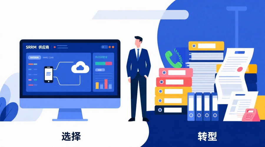 SRM工具vs传统供应商管理：企业数字化转型该选哪一种？