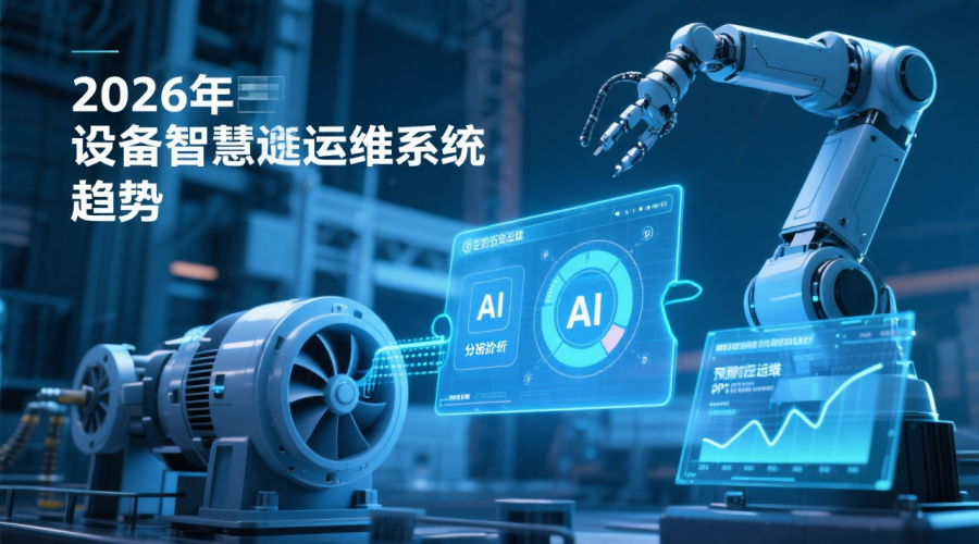 2026年设备智慧运维系统趋势解读：定义演进与关键能力速览