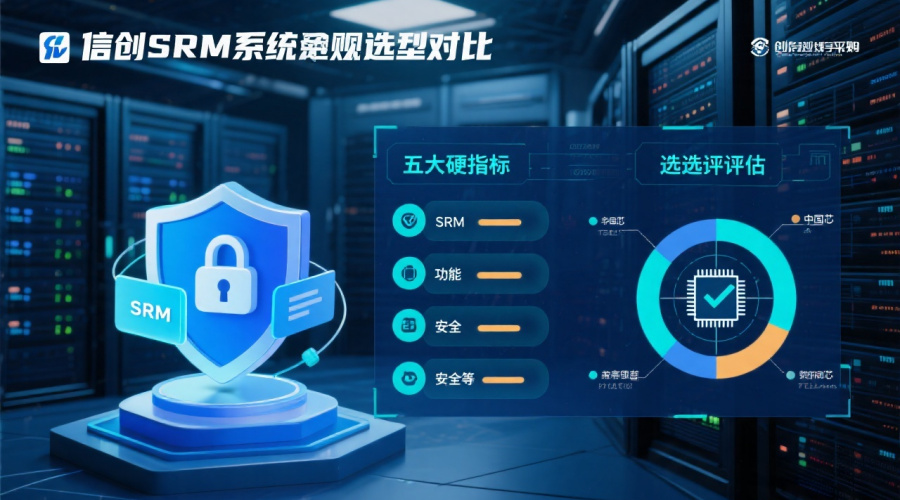 信创SRM选型五大硬指标：从功能到安全性全面对比