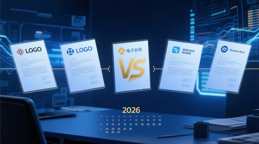 2026年电子合同管理系统选型指南：五大主流品牌横向对比