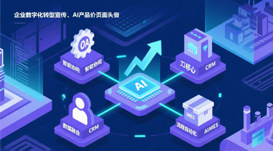 展望未来：企业系统AI集成平台（OA/CRM/MES/WMS等）的三大发展趋势解析