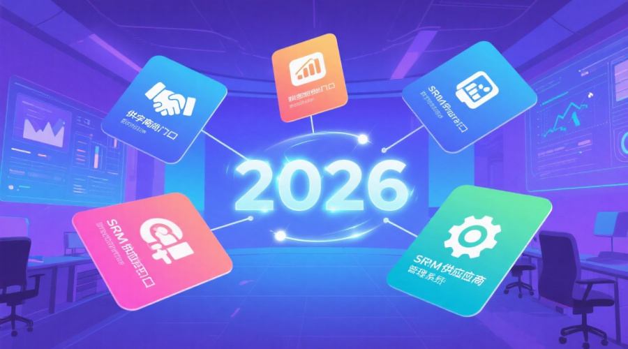 供应商门户系统推荐：2026年企业SRM数字化转型必选的5款平台
