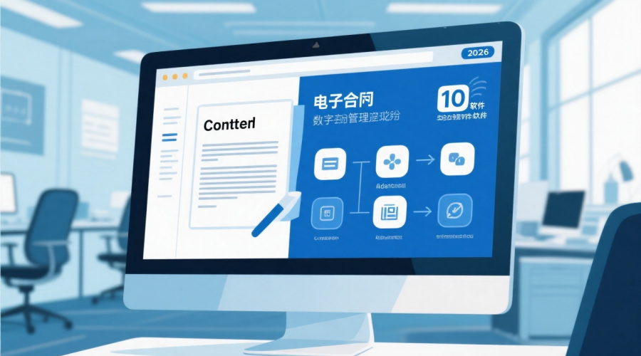 中小企业合同数字化管理工具清单：2026年必选10款软件推荐