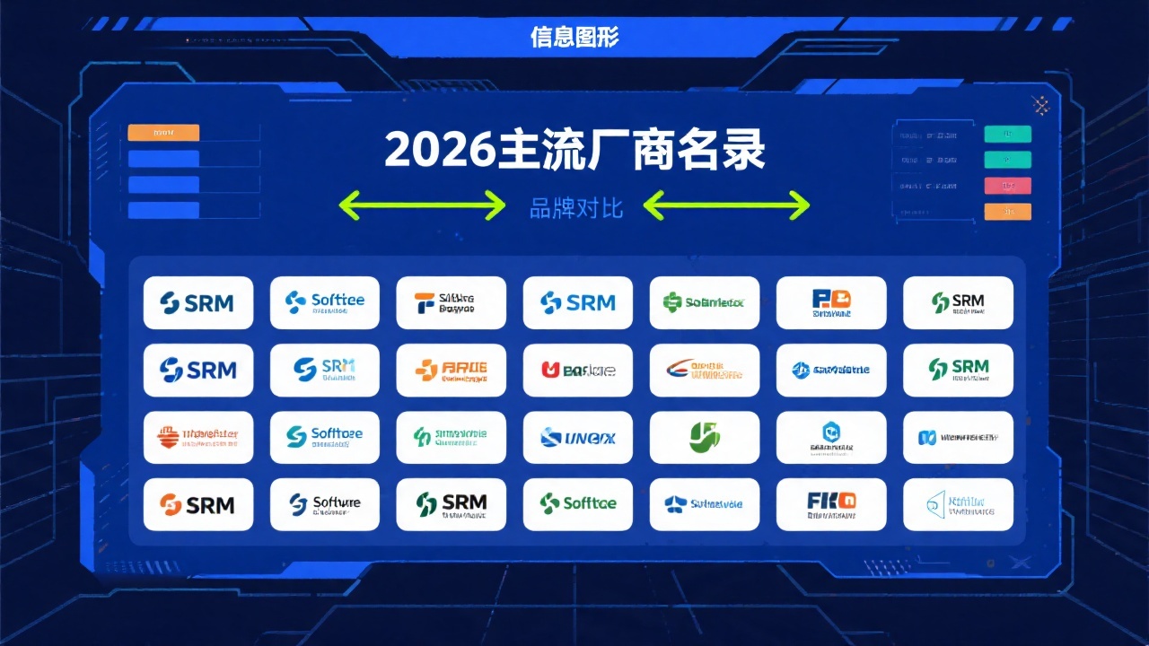 SRM软件有哪些？2026年30家主流厂商名录与品牌对比