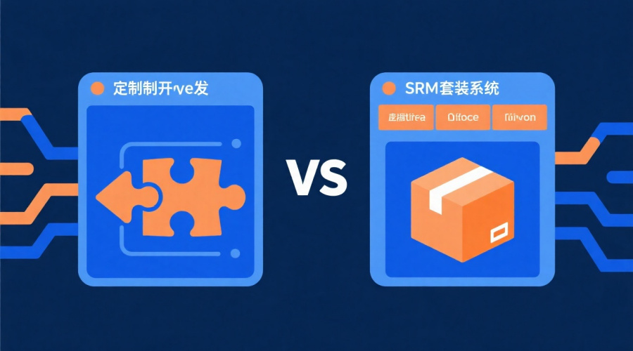 SRM定制开发与套装系统有何区别？企业选型前必读的对比指南
