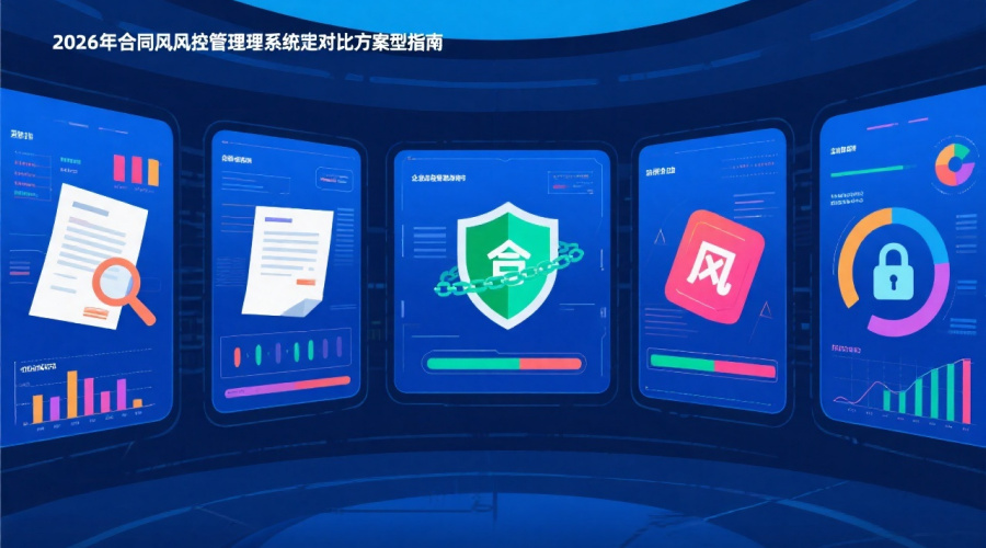 2026合同风控管理系统选型清单：五款主流方案深度对比