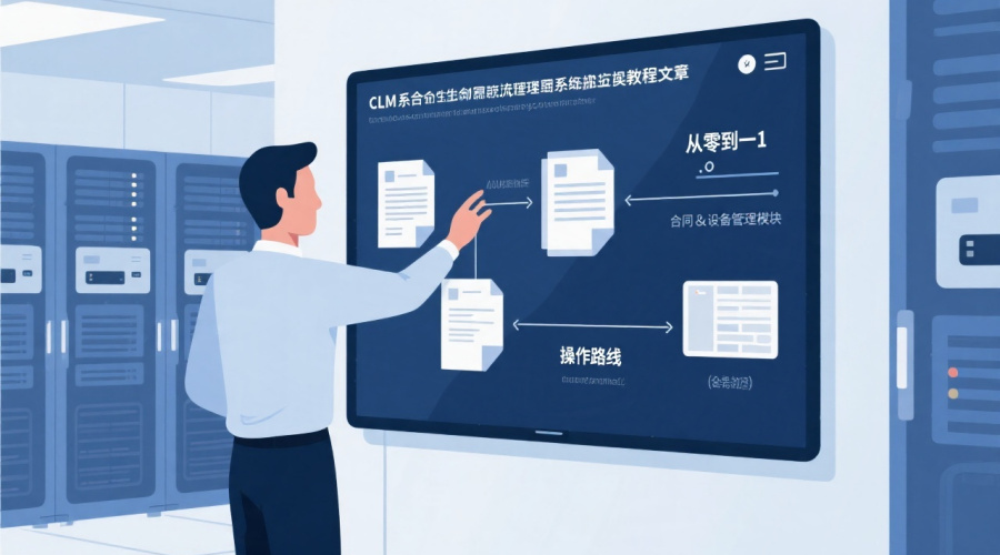 从零到一落地合同CLM系统：设备管理实操路线