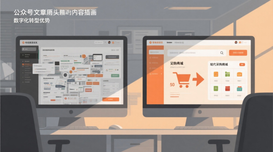 采购商城 vs 传统采购系统：功能、成本与适用场景对比