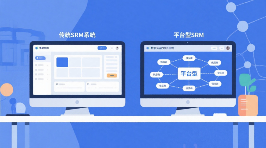 平台型SRM系统与传统SRM有何不同？采购团队需要知道的4个差异