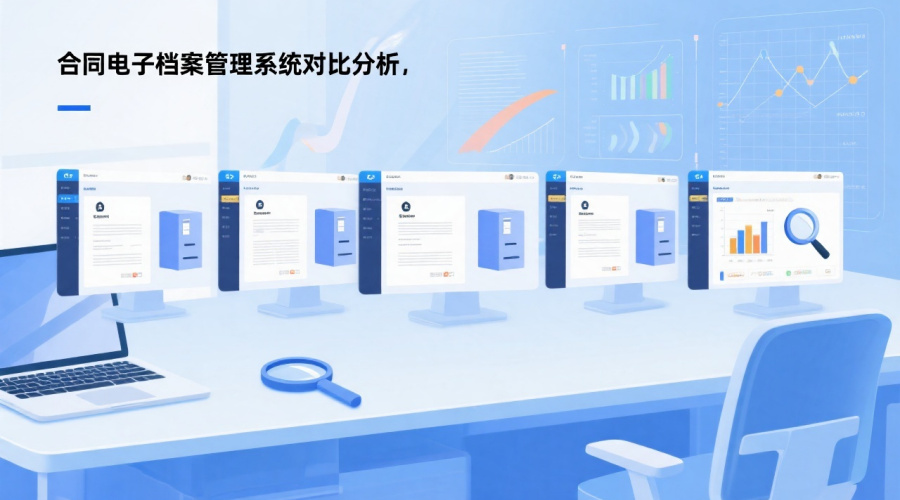对比五款主流合同电子档案管理系统：功能、价格与易用性深度分析