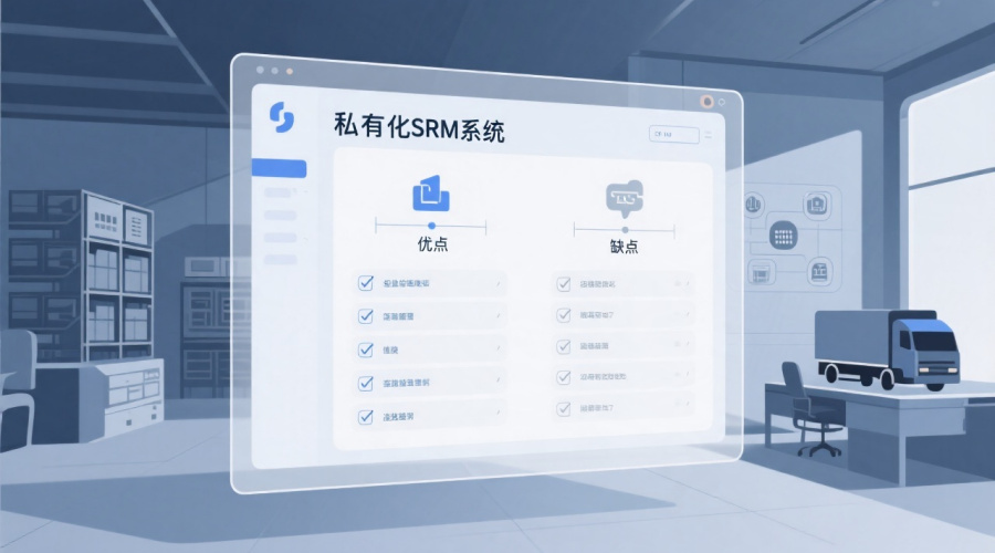 私有化SRM系统优缺点全解析：对比清单与选型建议