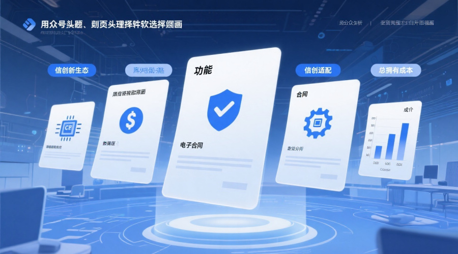 对比五大合同履约管理系统：功能、信创适配与总拥有成本解析