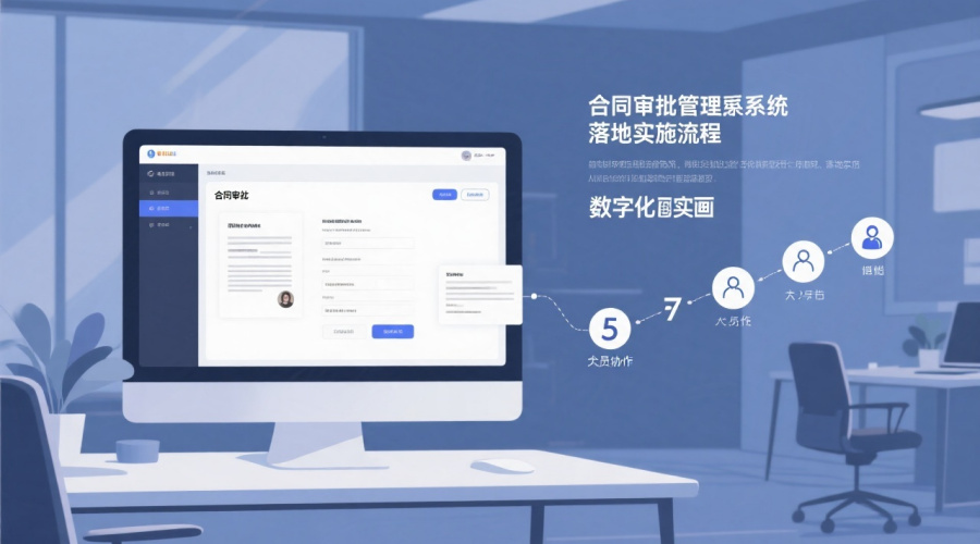 合同审批管理系统落地实施五步法：从部署到全员使用全指南