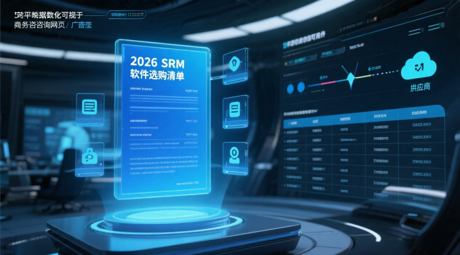 2026年供应商关系管理软件选购清单：功能对比与部署指南