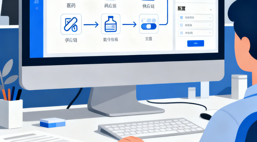 医药行业低代码SRM系统怎么选？这3个&ldquo;可配置&rdquo;能力决定成败