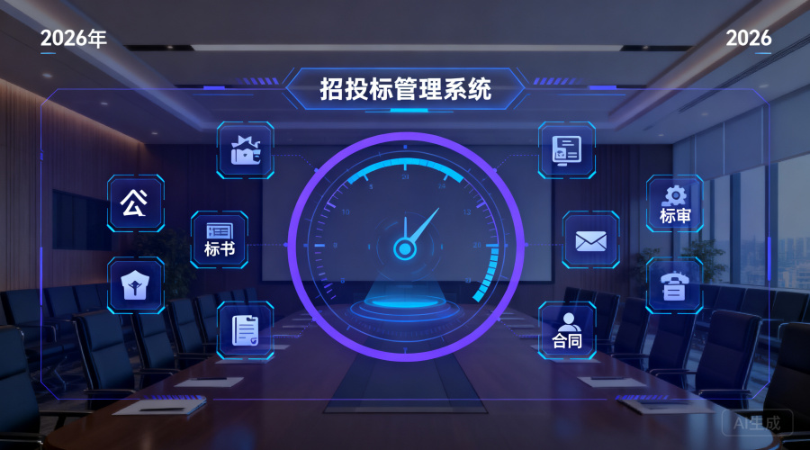 招投标管理系统功能清单：2026年企业必备的10大模块
