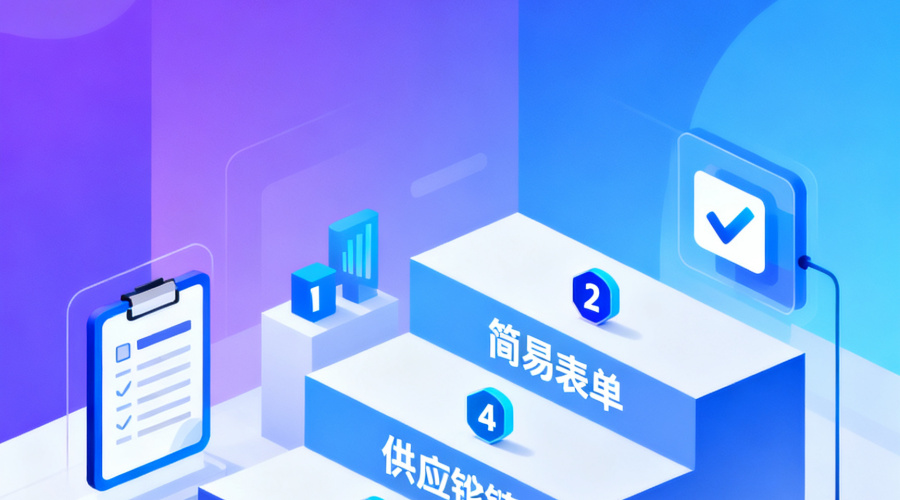 低代码SRM系统怎么选？从&ldquo;表单搭建&rdquo;到&ldquo;流程闭环&rdquo;的4个台阶