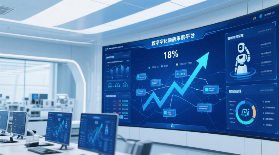 某头部制造企业如何通过数字化采购平台实现供应链成本下降18%