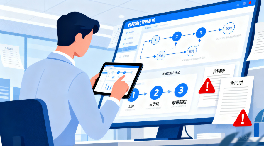合同履约管理系统实施三步法：规避常见部署陷阱与配置误区