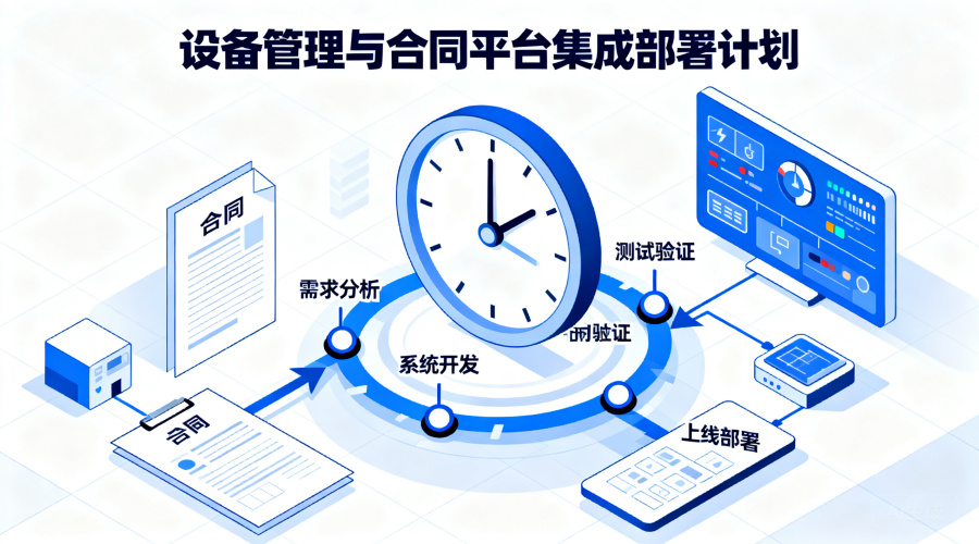设备管理刚需合同管理平台集成路线图与时效部署
