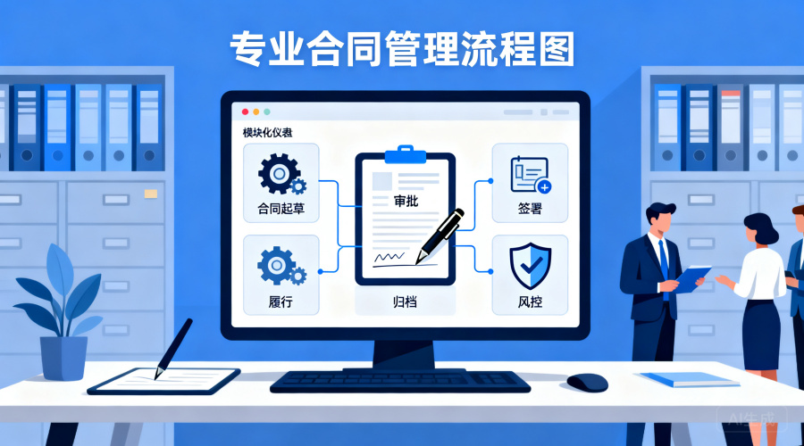 哪些核心模块构成合同管理？六大内容与职责详解