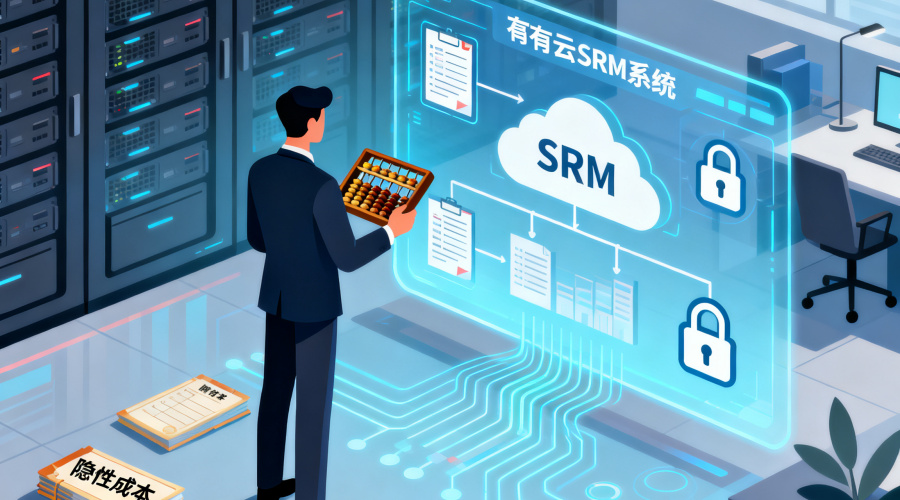 私有化部署SRM怎么选？先算清楚这3笔隐性成本