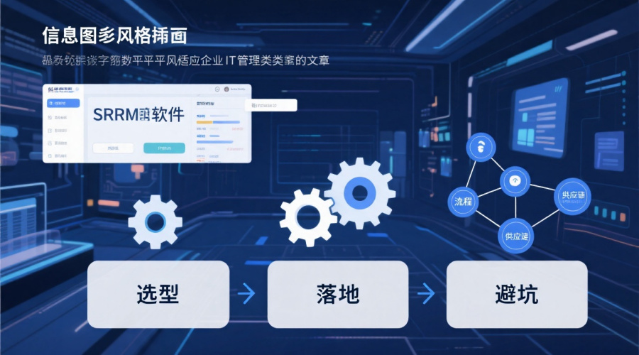 从选型到落地：企业部署SRM套件的三个关键步骤与避坑指南