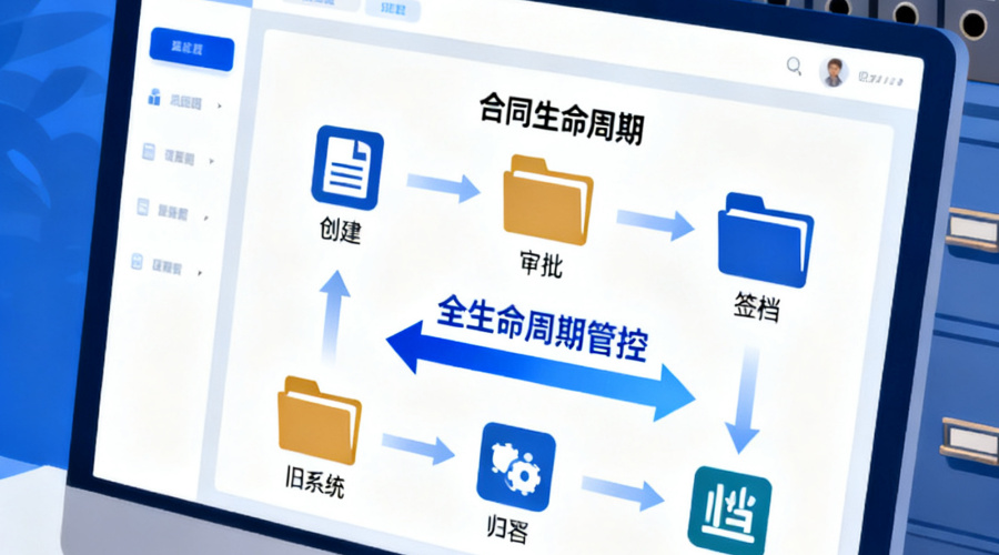 合同数字化管理落地三步法：从旧系统平滑迁移到全生命周期管控