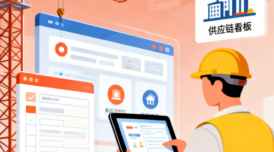 建筑行业不想被IT卡脖子？低代码SRM系统怎么选业务自己也能上手