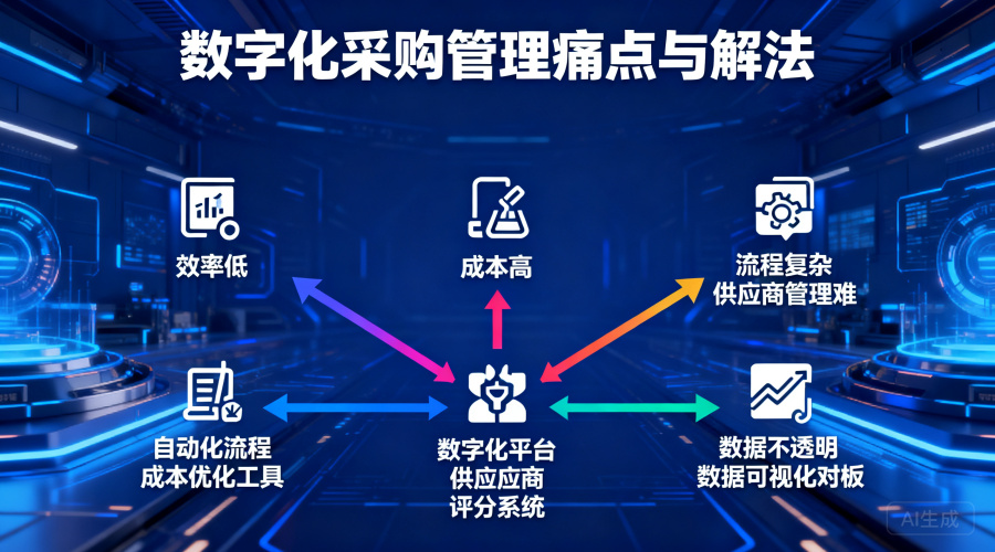 采购管理系统怎么选？5个痛点对应5个解法