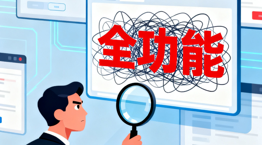 SRM管理软件怎么选？别被&ldquo;全功能&rdquo;忽悠了