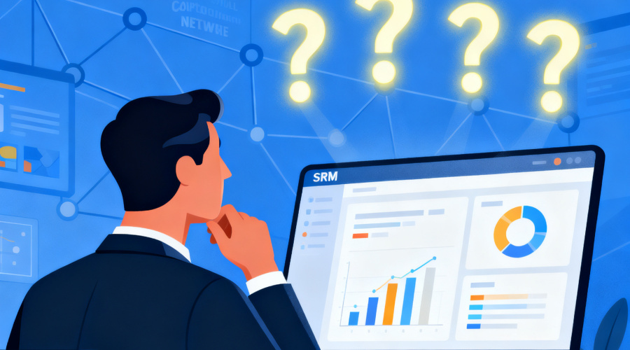 SRM平台怎么选？先问自己这4个供应链问题