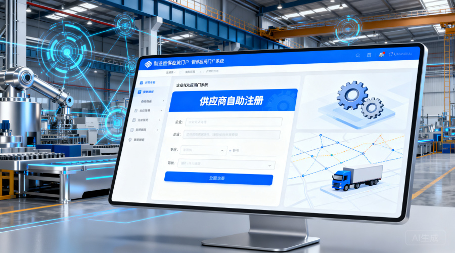 制造业带自助注册的供应商门户系统有哪些？
