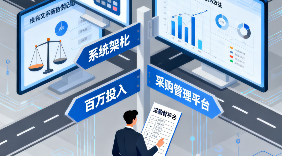 花几百万上系统？数字化采购管理平台怎么选算ROI