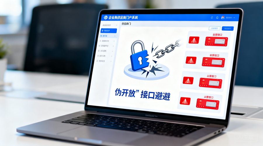 供应商门户系统怎么选？这3类&ldquo;伪开放&rdquo;接口要避开