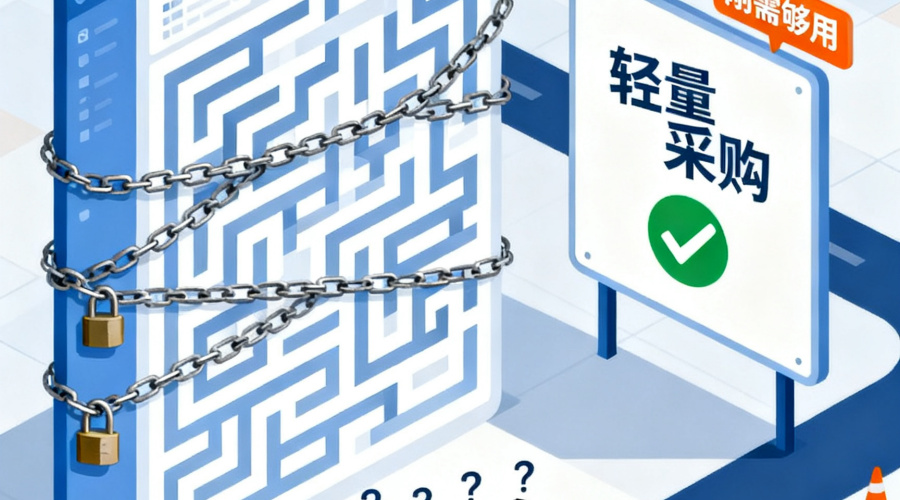 采购管理系统怎么选？小团队千万别碰大系统