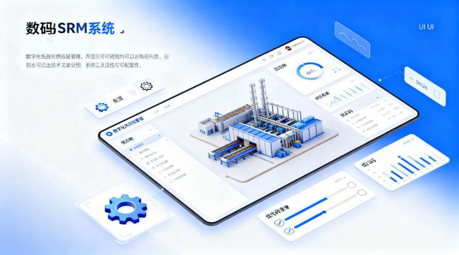 制造业低代码SRM系统怎么选？这3个&ldquo;可配置&rdquo;能力决定成败
