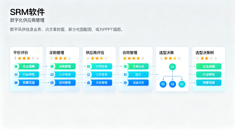 供应商管理软件哪个好用？六大SRM系统评测与选型指南